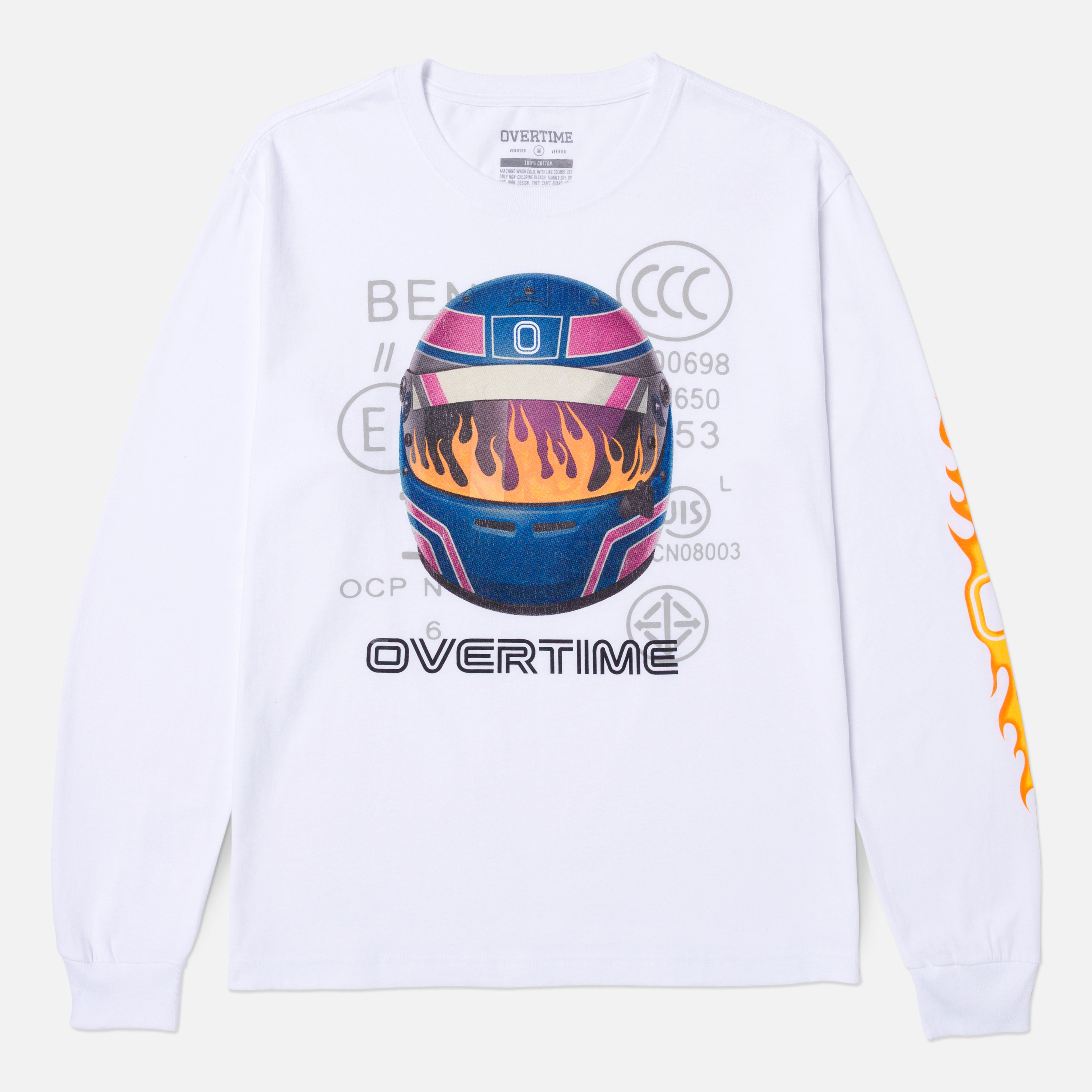 Kids Flame Long Sleeve Tee