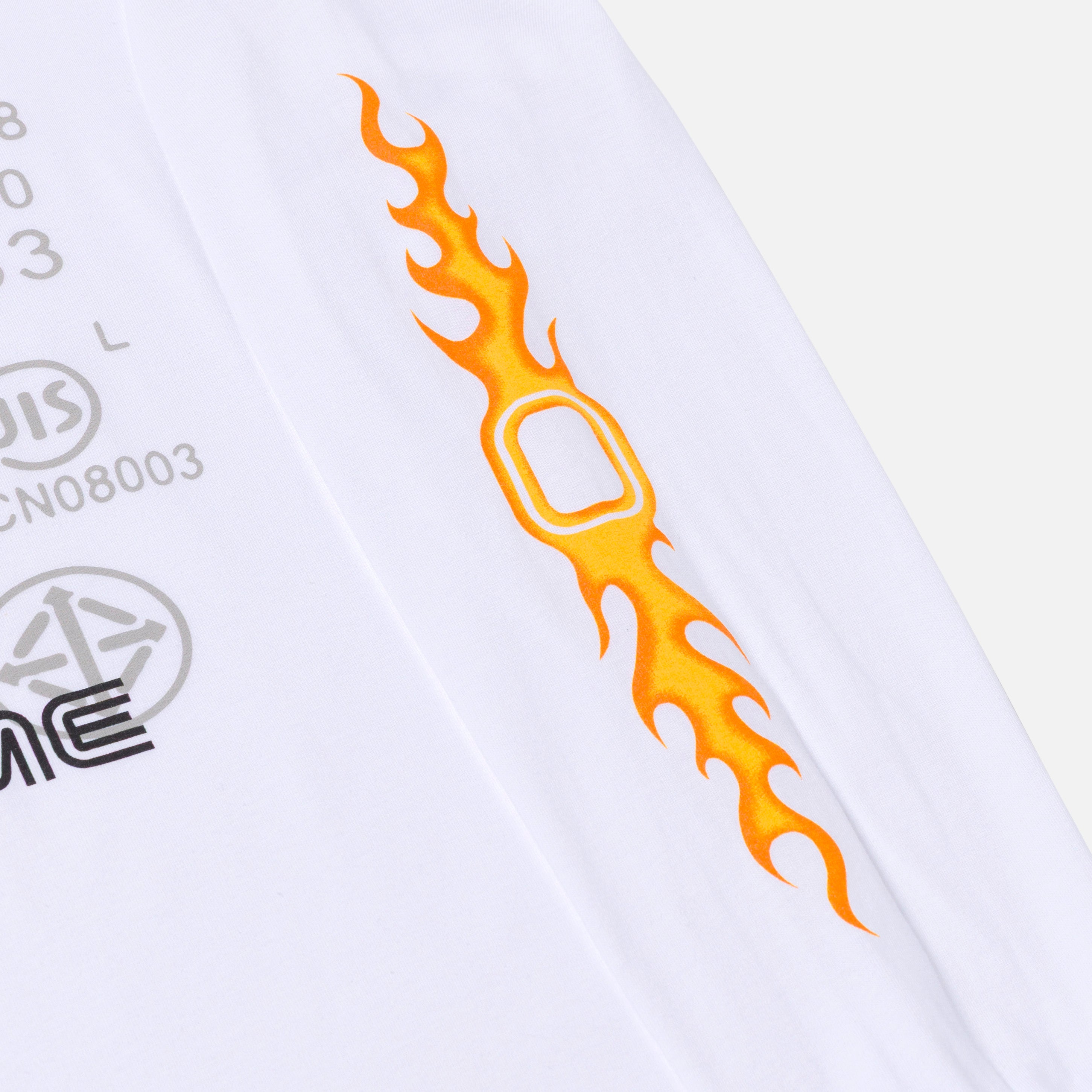 Kids Flame Long Sleeve Tee