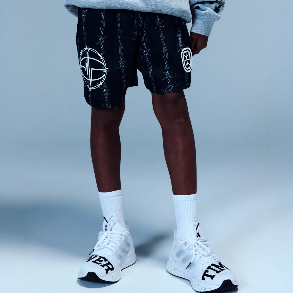 Kids RWE Barbed Wire Shorts