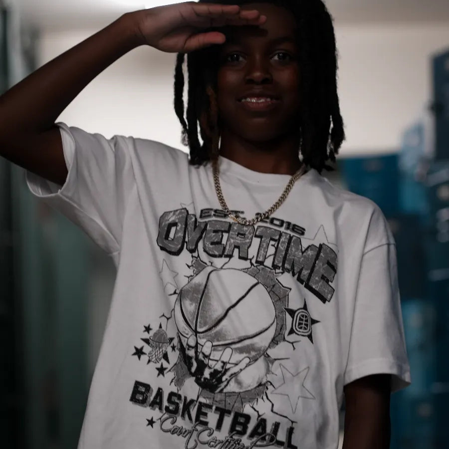 Kids Basketball Tee