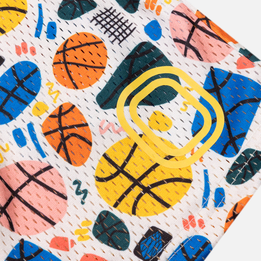 In The Paint Mesh Shorts