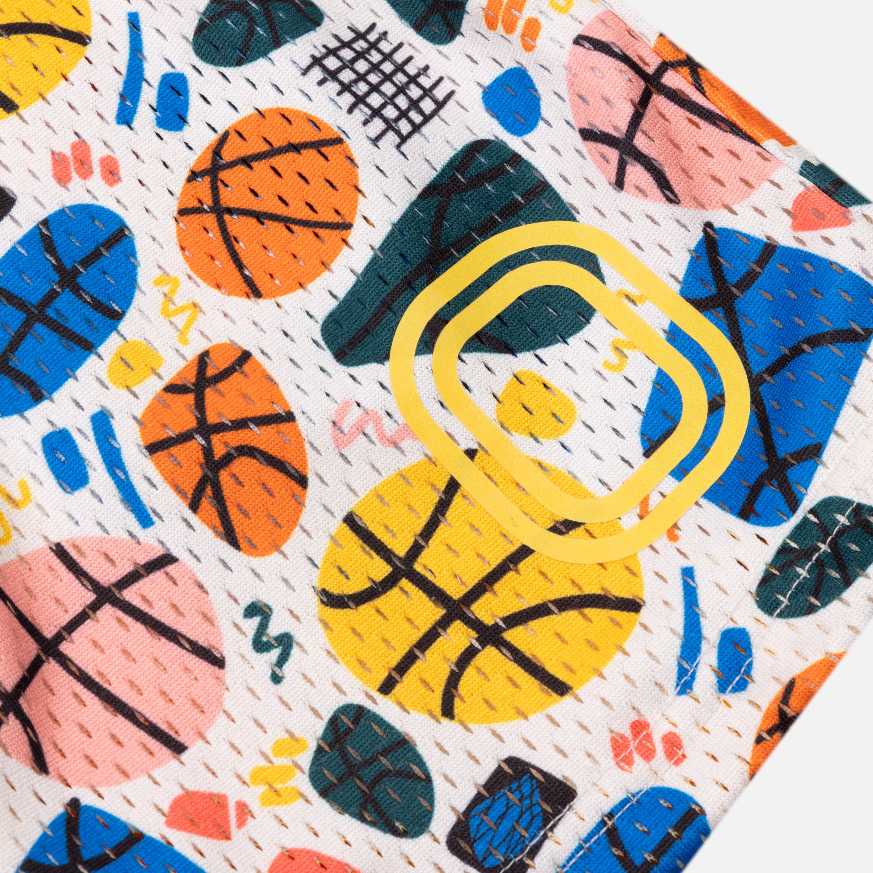 In The Paint Mesh Shorts