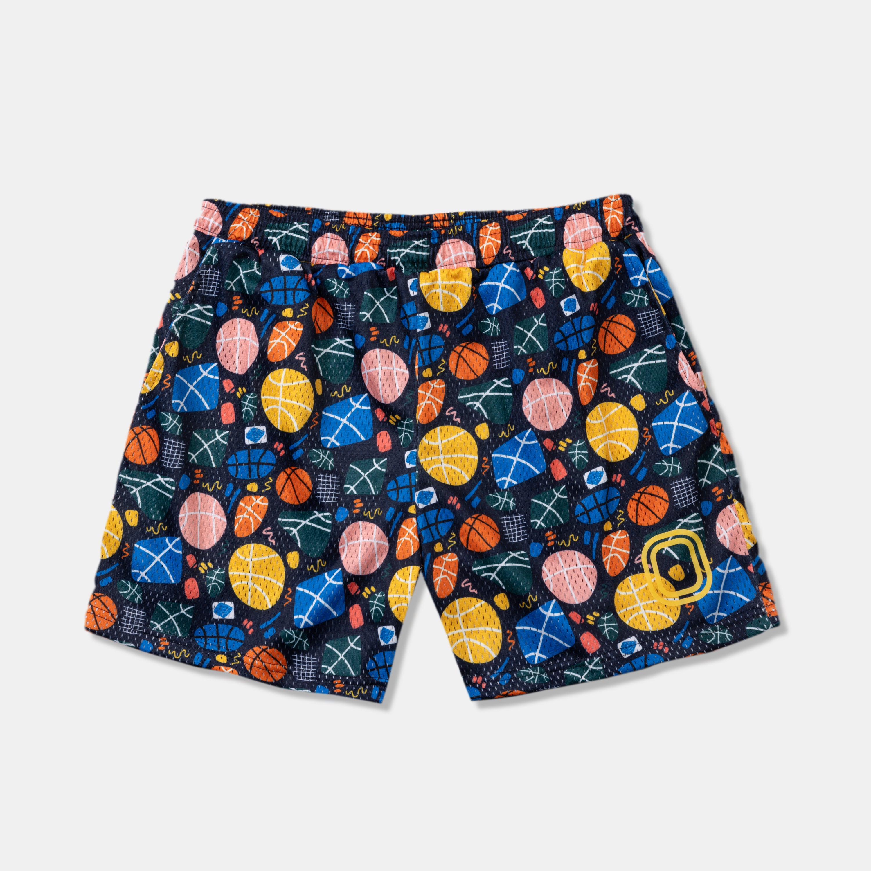 In The Paint Mesh Shorts