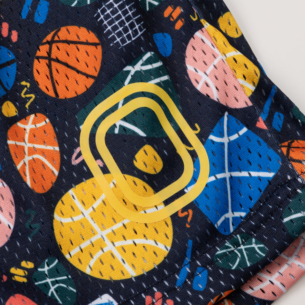 In The Paint Mesh Shorts