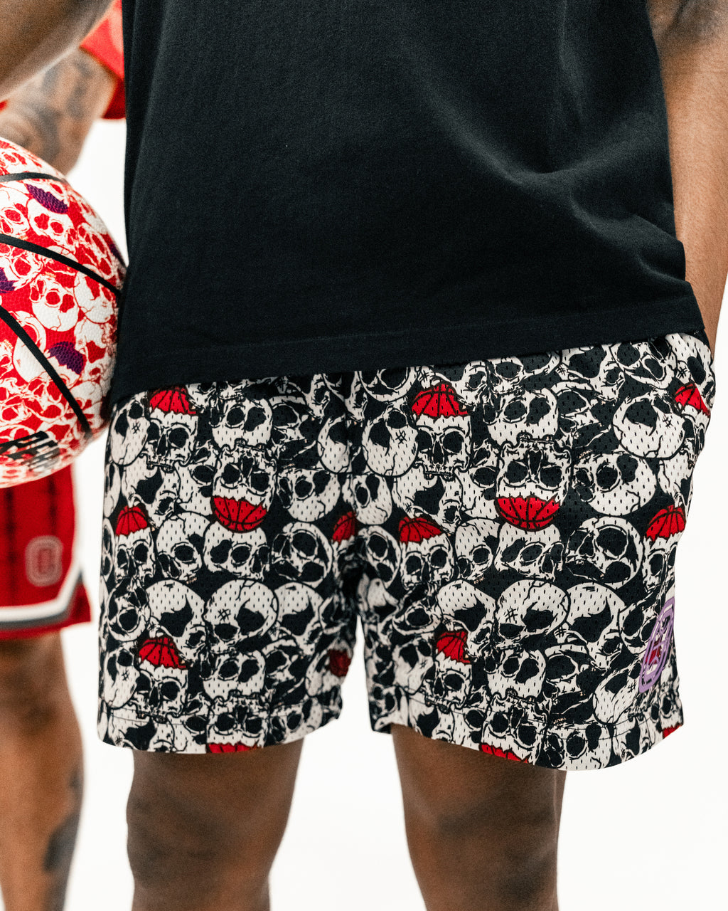 City Reapers Skull Shorts