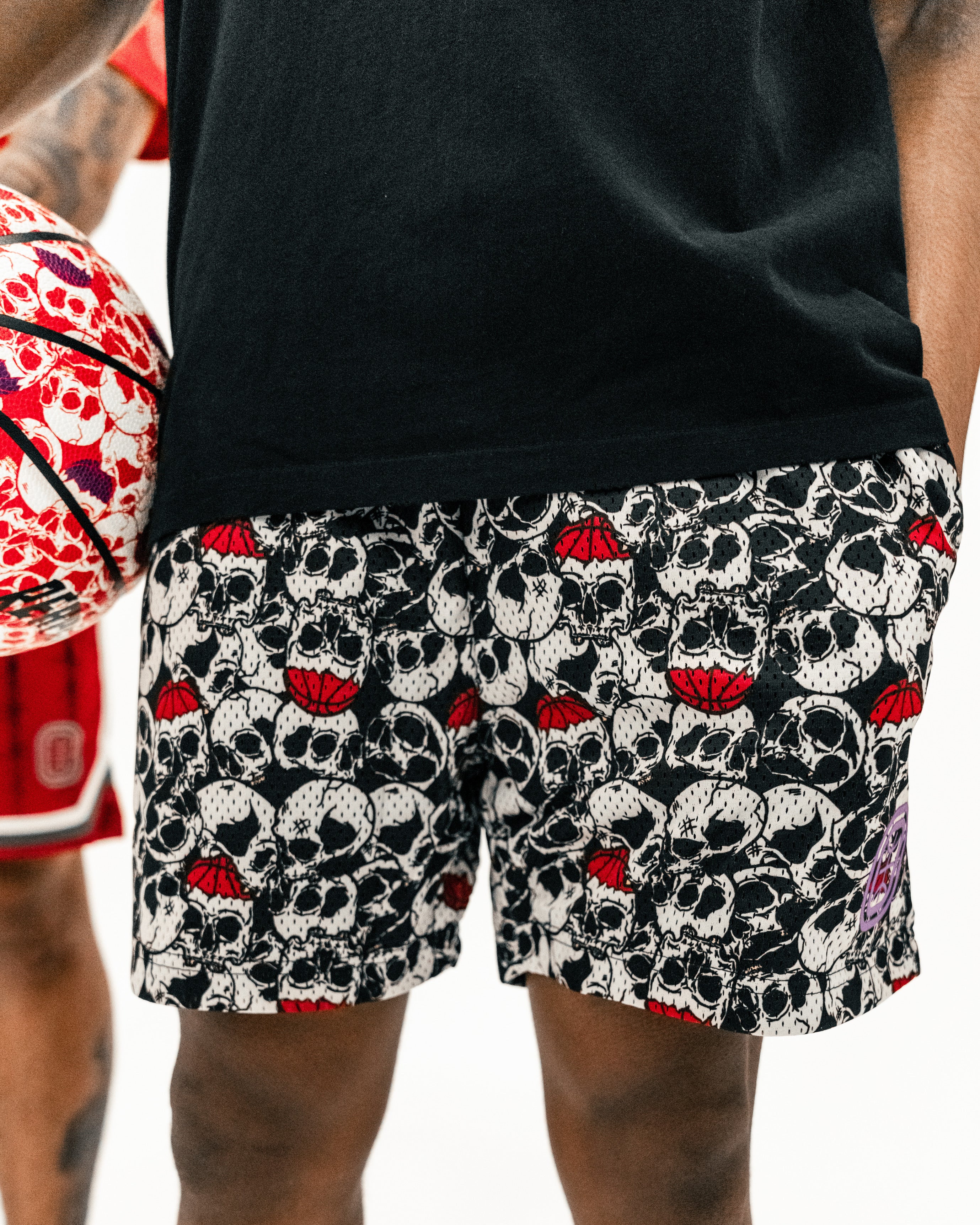 City Reapers Skull Shorts