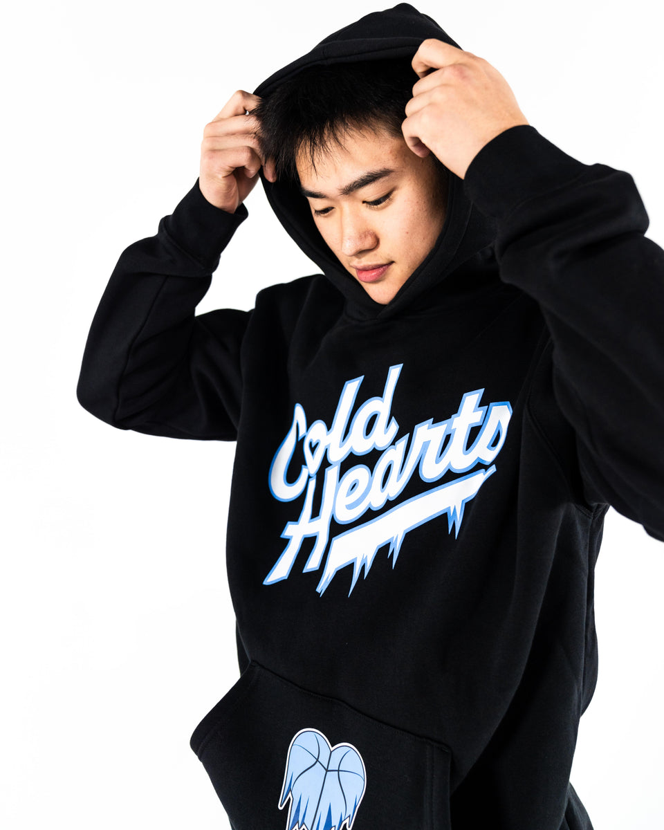 Cold Hearts Script Hoodie – OVERTIME
