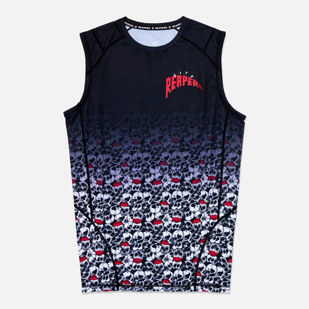 Kids City Reapers Valid Sleeveless Compression Tee