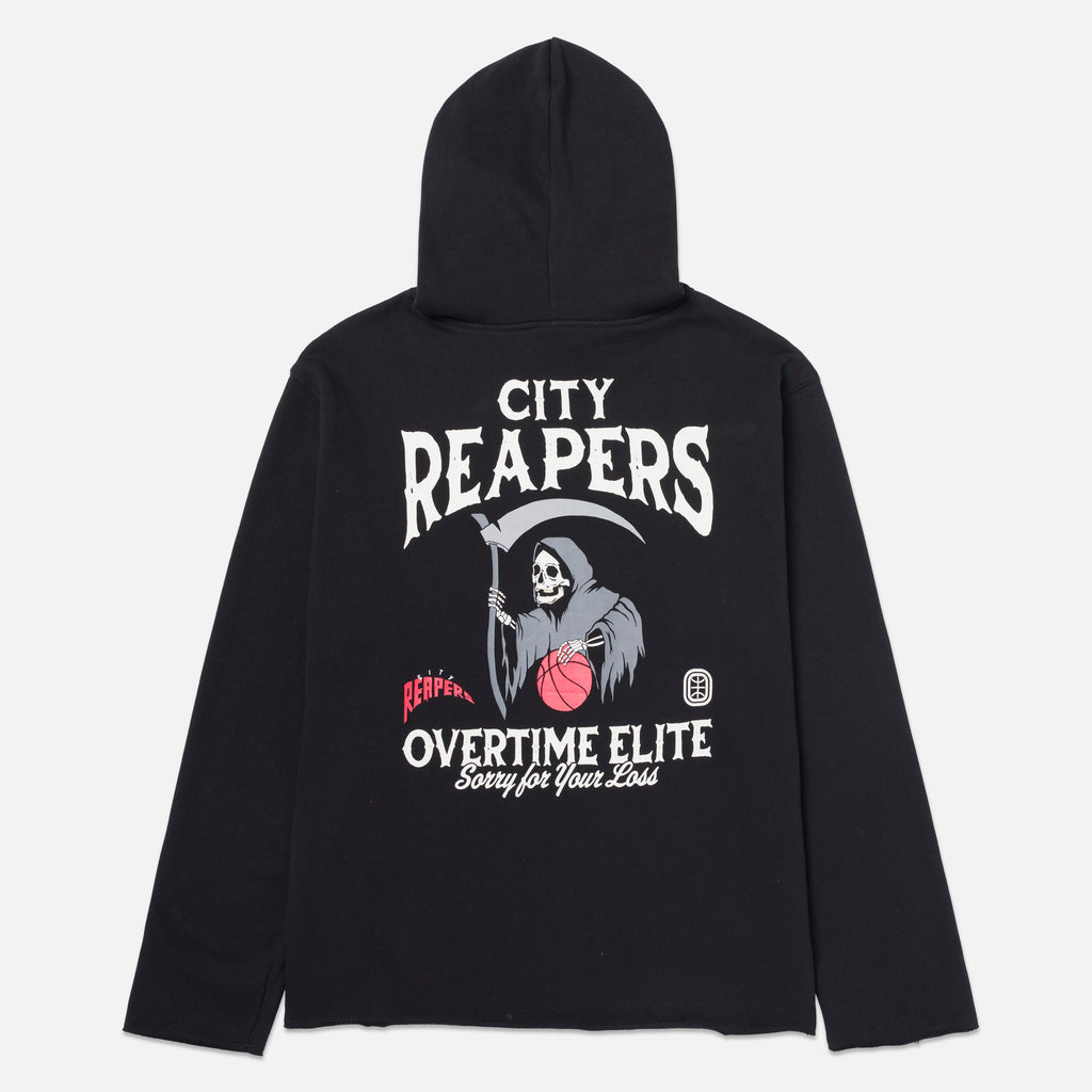Kids City Reapers Feature Hoodie Raw Edge
