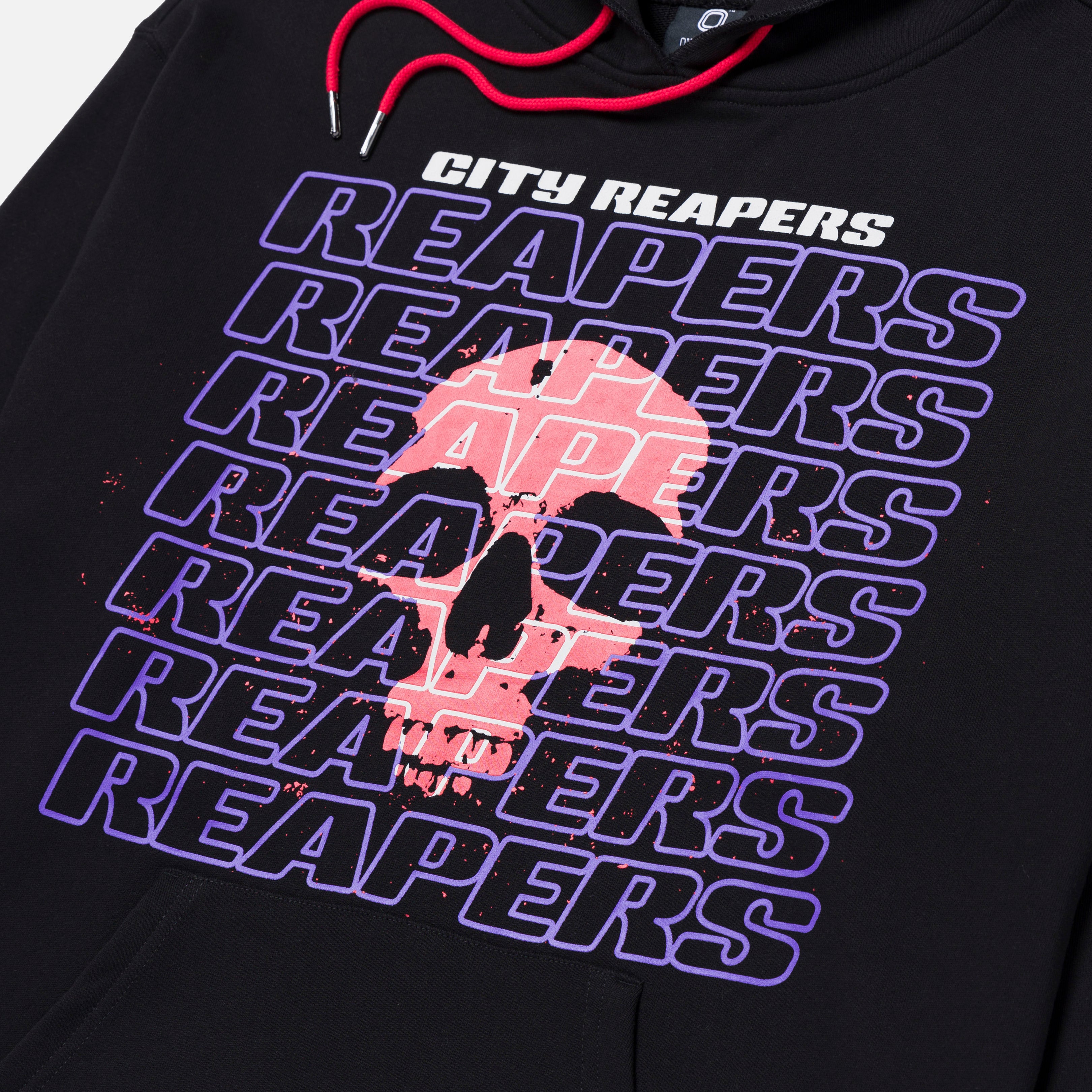 City Reapers Stack Hoodie Raw Edge