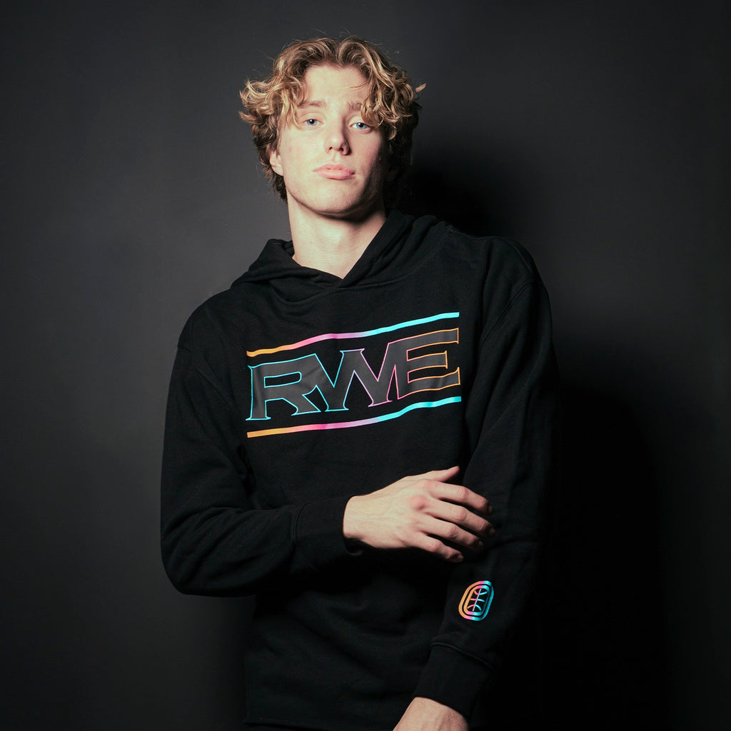 RWE Raw Edge Dye Hoodie
