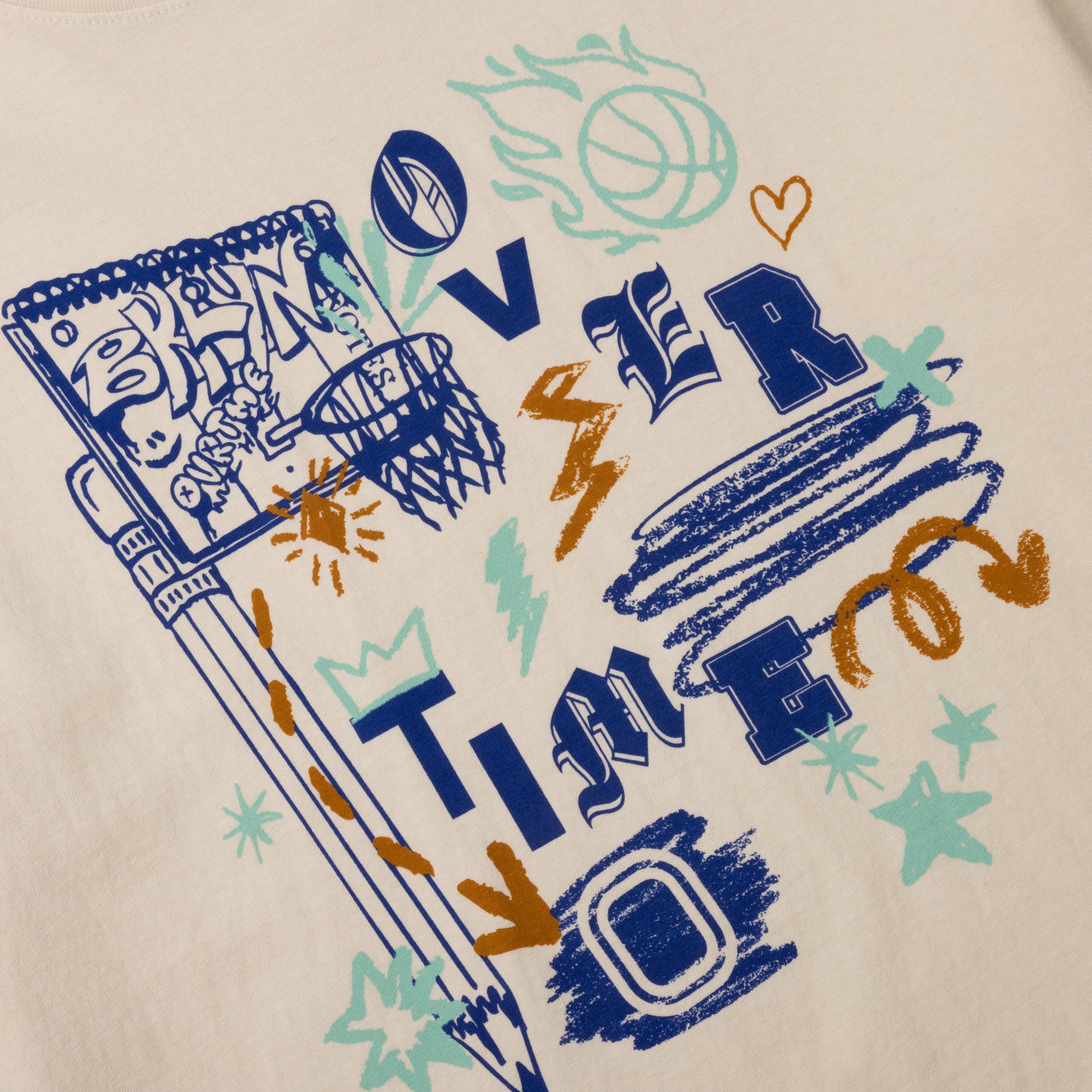 トップス SCRIBBLE TEE Scribble Tee – OVERTIME