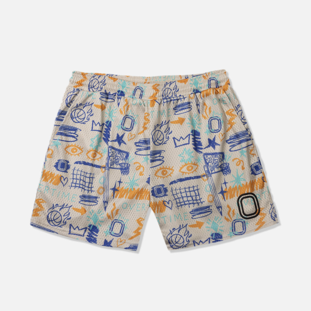 Scribble Shorts