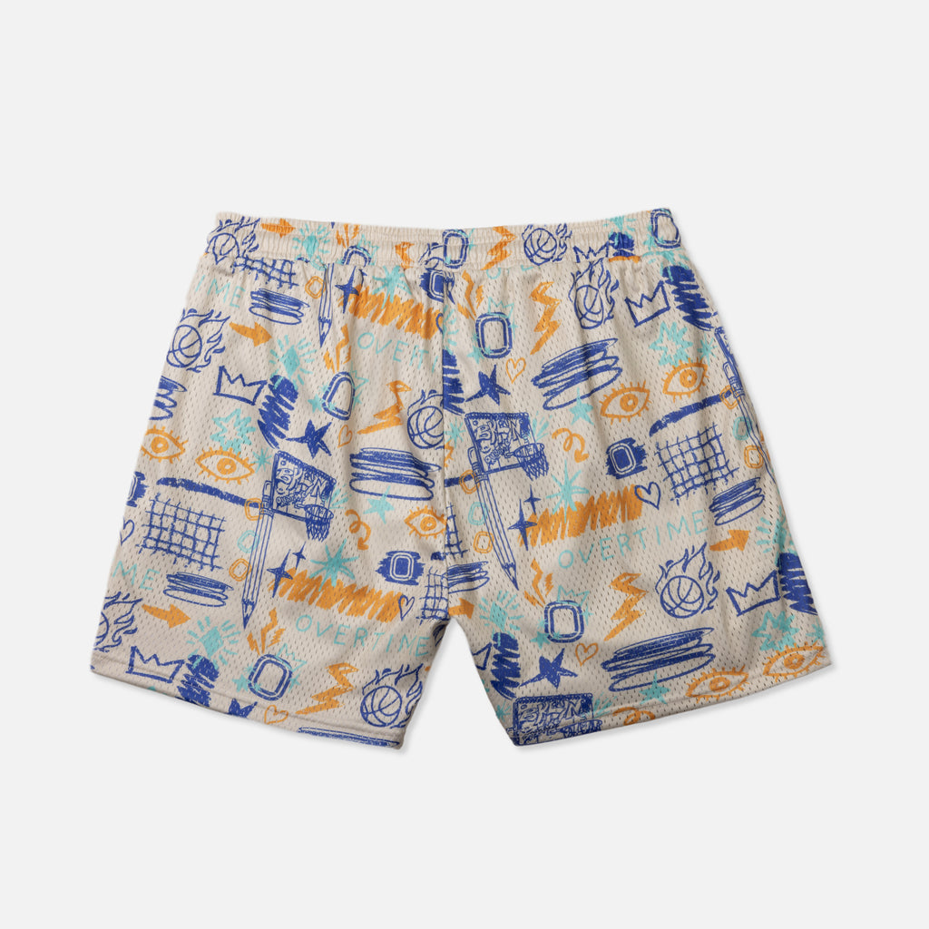 Scribble Shorts