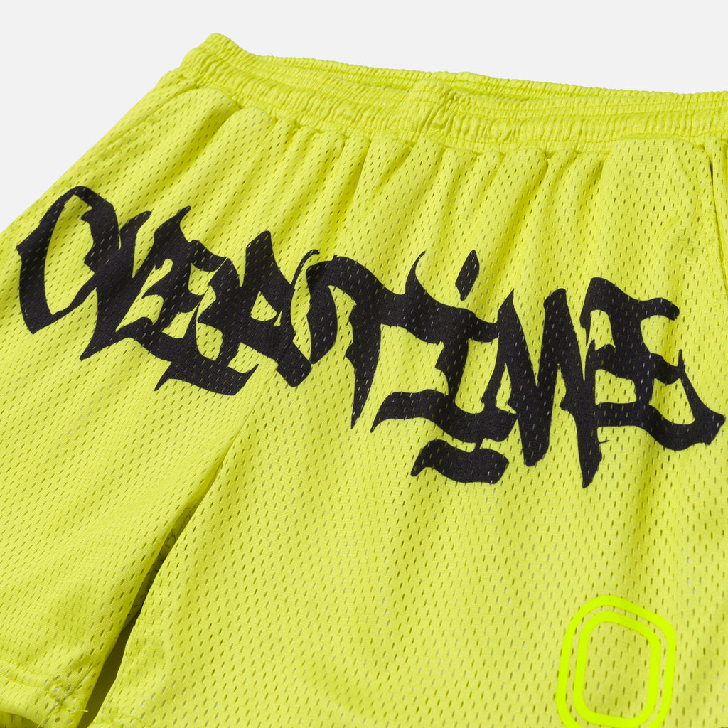 Kids Vandal Script Mesh Shorts