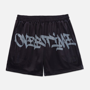Kids Vandal Script Mesh Shorts