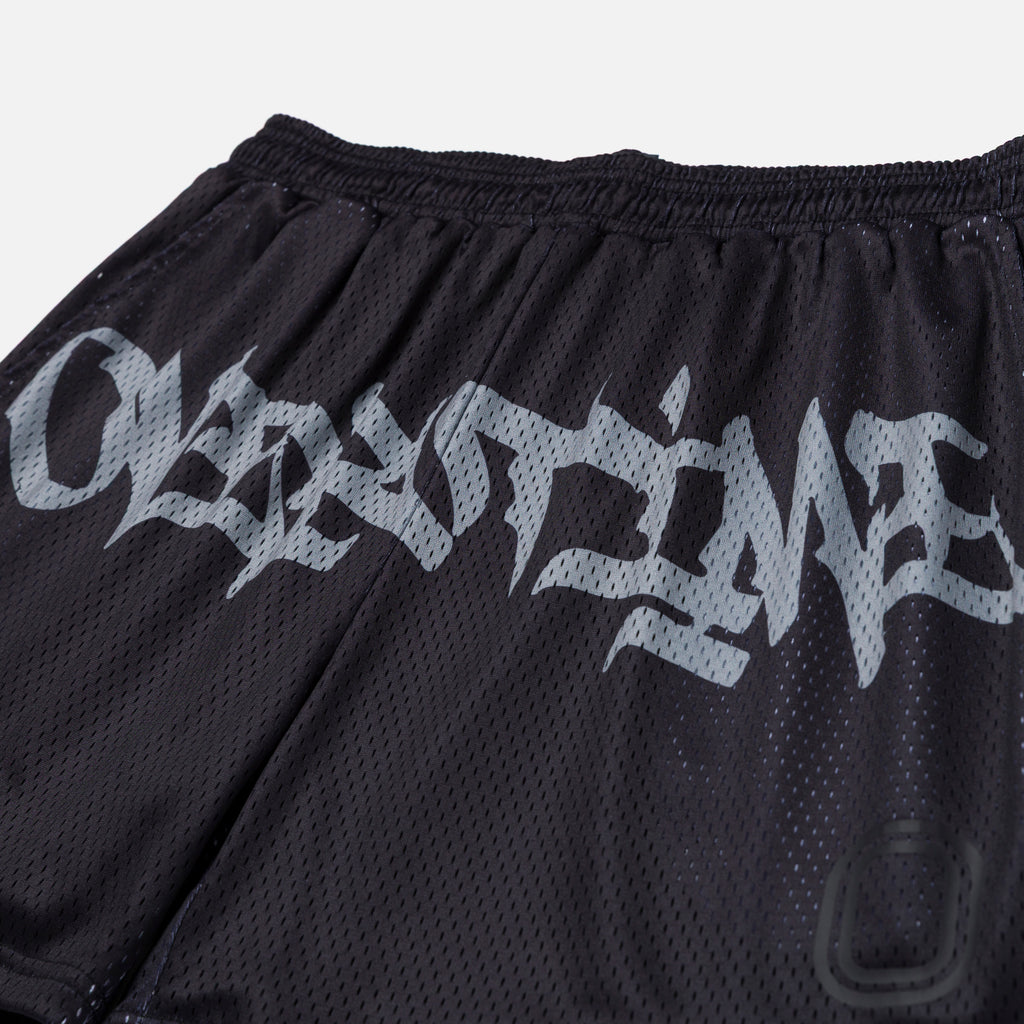 Kids Vandal Script Mesh Shorts