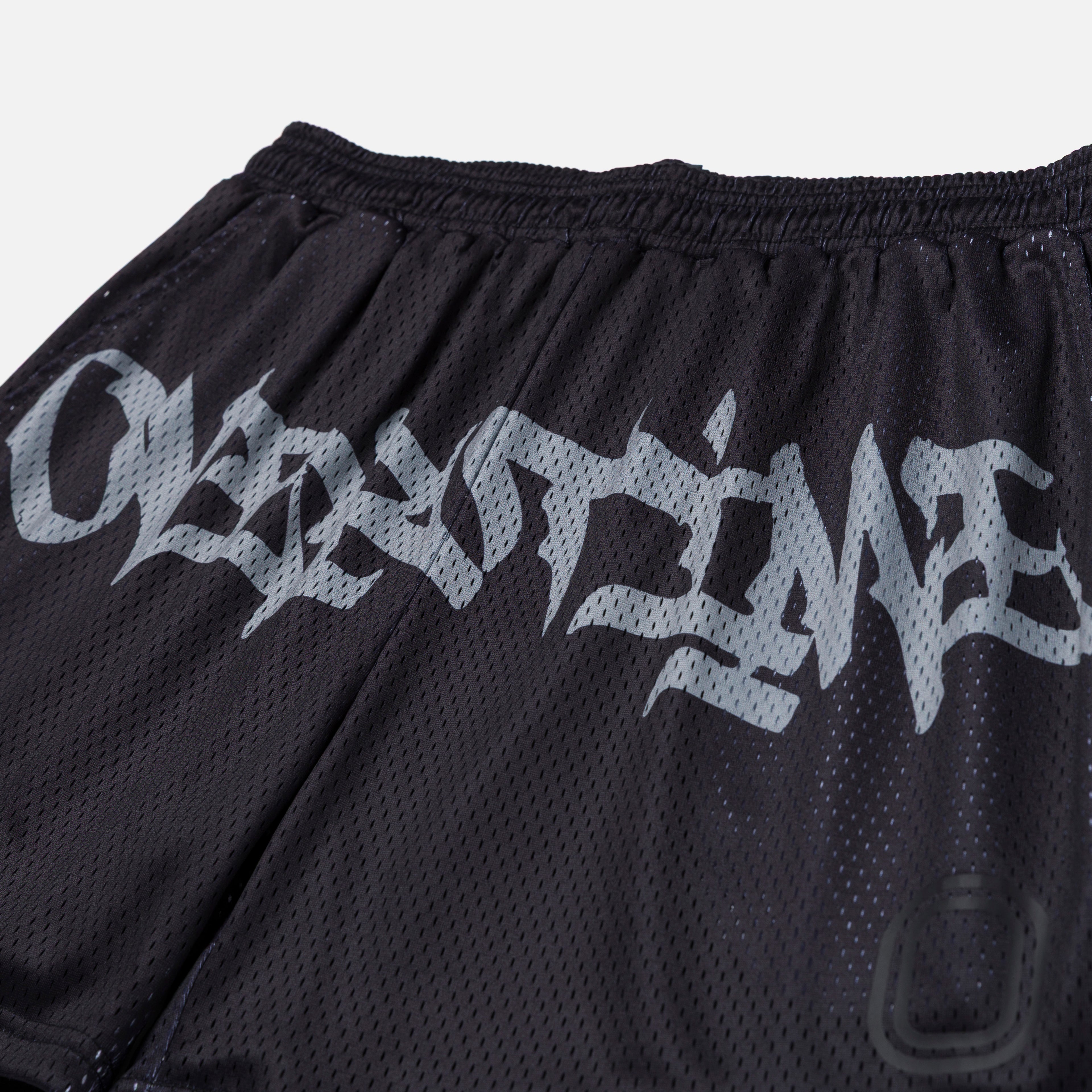 Kids Vandal Script Mesh Shorts