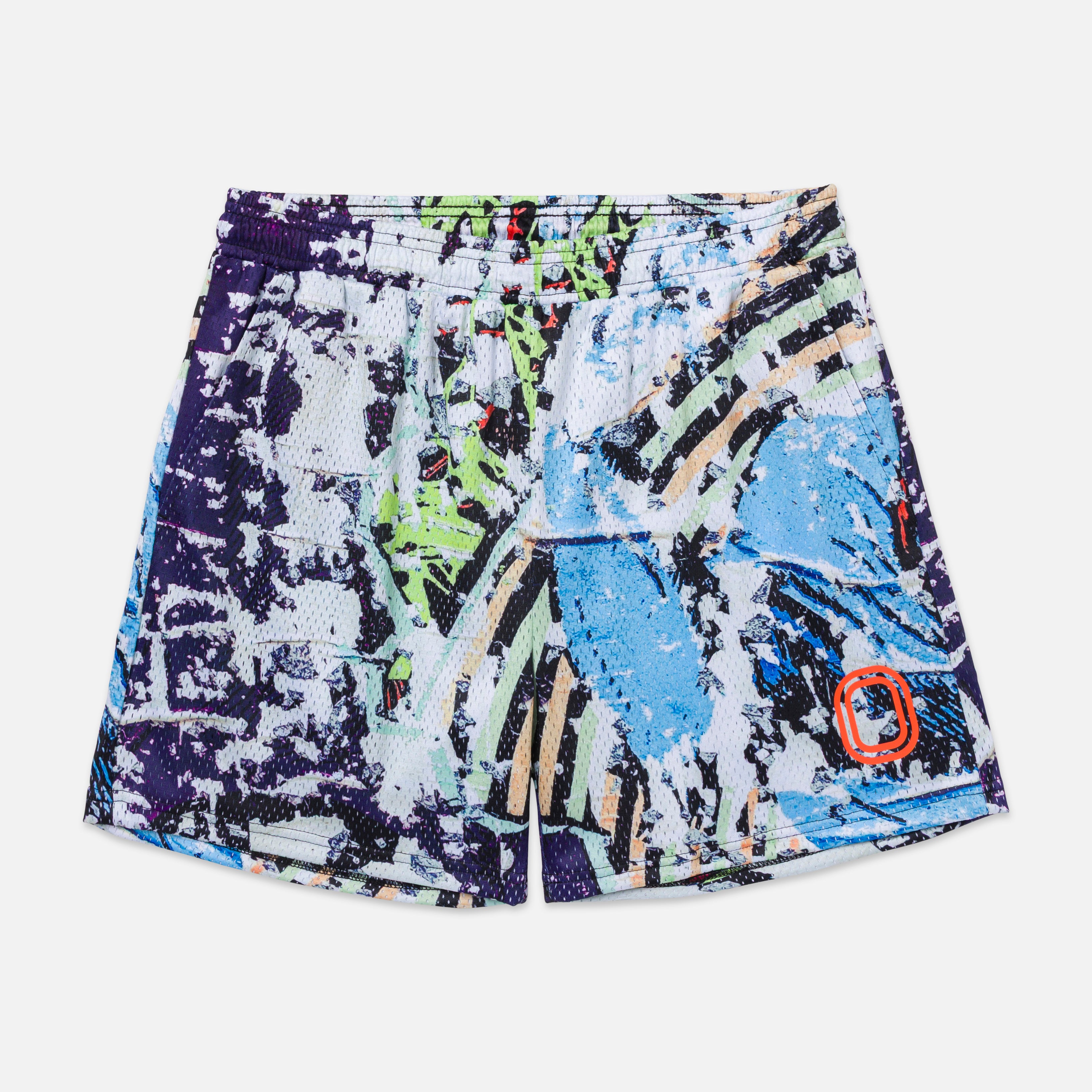 Vandal Paint Mesh Shorts