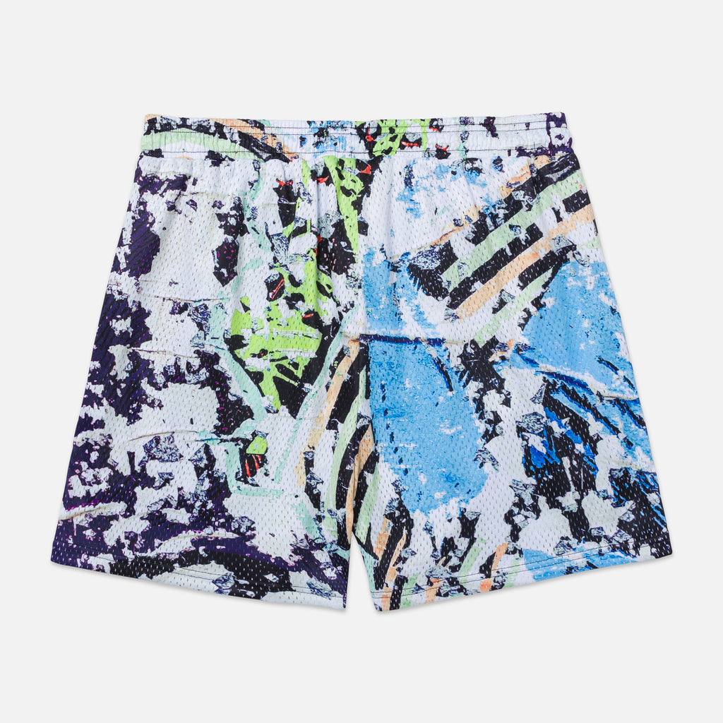 Vandal Paint Mesh Shorts