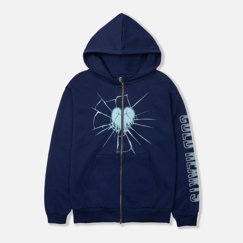 Kids OTE Cold Hearts Vintage Full-Zip Hoodie