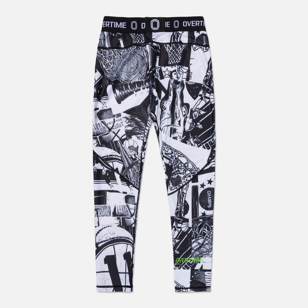 Kids Valid Vintage 3/4 Compression Tights