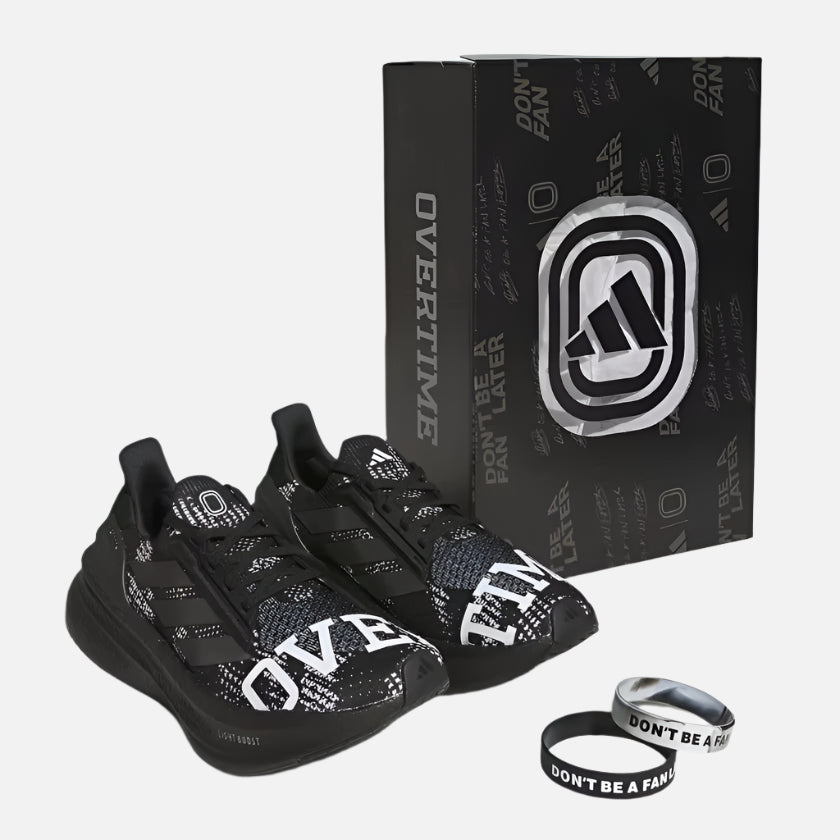 Overtime x adidas Ultraboost 5X Men's Sneakers 11 / Black Overtime x adidas Ultraboost 5X Men's Sneakers 11 / Black